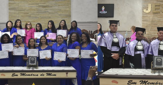 FATEAL forma turma do CPO Feminino, Bacharel e Básico em Teologia ...