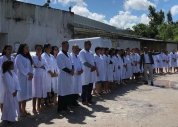 Pr. Luiz Carlos batiza 80 novos membros da Assembleia de Deus em Satuba