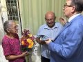 Pr. José Laelson e obreiros de União dos Palmares celebram as bodas de diamante do pastor Geraldo Guimarães e irmã Terezinha