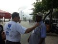 Grupo de missionários liderados pelo pastor José Roberto evangeliza no Rock in Rio
