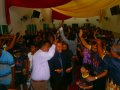 Jovens recebem batismo no Congresso na Marquês do Pombal