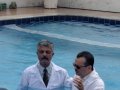 Pr. Donizete Inácio batiza 27 novos membros em Palmeira dos Índios