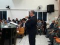 Pastor Rev. Orisvaldo Nunes declara aberta a Escola Bíblica de Férias em Bebedouro