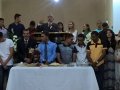 Pr. Eugênio Palhares batiza novos membros da AD em Olivença