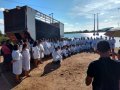 Pr. Carlos Arruda batiza 84 novos membros da AD Paulo Afonso