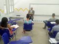 Pr. Zito se despede da EBD em Val Paraíso ensinando na classe de Jovens