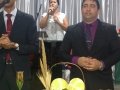 Pb. Jabnael Dias celebra primeira Santa Ceia na AD Jardim Petrópolis após desmembramento