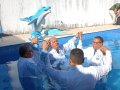 Pastor José Luiz batiza 39 novos membros da AD em Roteiro