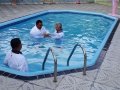 Batismo nas águas contempla cinco novos crentes em Luziápolis