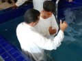 Pr. Eudson Verçosa batiza três novos membros da AD Aracauã