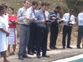 Pr. Carlos Feitosa batiza 18 novos membros em Branca de Atalaia