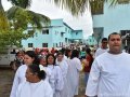 Pr. Manoel Filho batiza 49 novos membros da AD Colônia Leopoldina