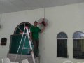 Pr. Aldo Ferreira fala sobre a instalação de forro PVC no templo em Honduras