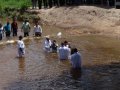 Pr. Amaro Antônio batiza 85 novos membros da AD em São Luiz do Quitunde
