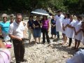AD em Comayagua batiza nas águas 18 novos crentes