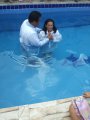 Pr. Luciano Barbosa batiza 18 novos membros da AD em Pariconha