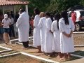 Ev. Daniel Francisco celebra primeiro batismo de sua gestão em Mata Grande