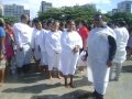 Centenário | Igreja de Pilar batiza 18 e faz caminhada com 300 pessoas