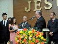 Rev. José Orisvaldo Nunes ministra no Culto de Família na AD Pinheiro