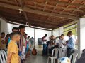 Pr. Edson Oliveira batiza 11 novos membros do campo eclesiástico de Quandu