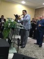 Rev. José Orisvaldo Nunes inaugura o novo auditório da AD Joaquim Leão