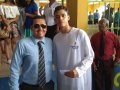 Pb. Edinaldo José batiza oito novos membros da AD Aracauã