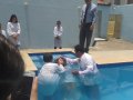 Pr. Luciano Barbosa batiza seis novos membros da AD Pariconha