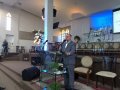 Pastor-presidente José Orisvaldo Nunes prega no encerramento da EBO em Natal