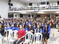 Centenas de evangélicos participam da primeira Santa Ceia do Ano no templo-sede