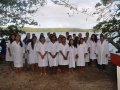 Pr. Joel Macena batiza 32 novos membros da AD em Jequiá da Praia