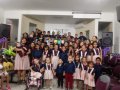 26 crianças aceitam a Jesus no Dia das Crianças da AD Novo Mundo
