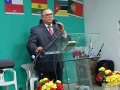 Pastor-presidente ministra na Santa Ceia do Senhor em Cabo do Pasto