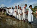 Batismo nas águas em Passo de Camaragibe contempla 54 novos membros