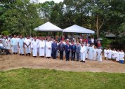 Pastor-presidente participa de batismo em São Luís do Quitunde