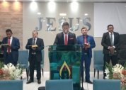 Ev. Adriano Oliveira celebra Santa Ceia de abril em Riacho da Jacobina