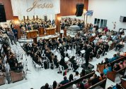Banda Louvores de Sião celebra 72 anos com culto em ação de graças no Farol