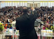 Rev. José Orisvaldo Nunes de Lima ministra na 24ª EBOERN, em Natal (RN)