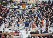 AD Tabuleiro celebra 17 anos da Orquestra Filarmônica Vencendo com Deus