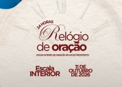 UEMADAL promove novo Relógio de 24 Horas de Oração na capital e no interior de Alagoas