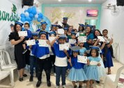 AD Gruta Alegre celebra a formatura do Nordeste para Cristo