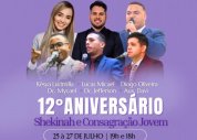 Festividade de jovens na AD Jardim Aristides será de 25 a 27 de julho. Confira a programação!
