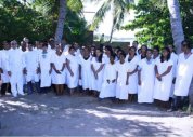 Batismo de 46 candidatos alegra crentes da Barra de Santo Antônio