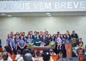 Ev. Marco Lindemberg se despede da Assembleia de Deus em Cambuci