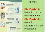 CAEMON| Centro Assistencial informa agenda de reuniões
