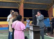 Salvação e batismo marcam programação festiva no campo missionário de Bonifácio