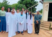 Pr. Adriano Carneiro batiza nove pessoas no distrito Lagoa Grande
