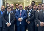 Pastor-presidente participa de reinauguração em Colónia Leopoldina