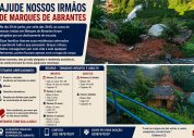 Participe da campanha para ajudar as famílias atingidas por deslizamento em Marquês de Abrantes