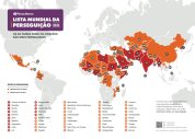 Pesquisa releva que mais de 388 milhões de cristãos são perseguidos no mundo