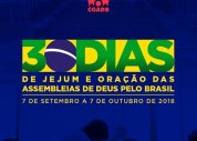 CGADB conclama assembleianos a orar pelo país